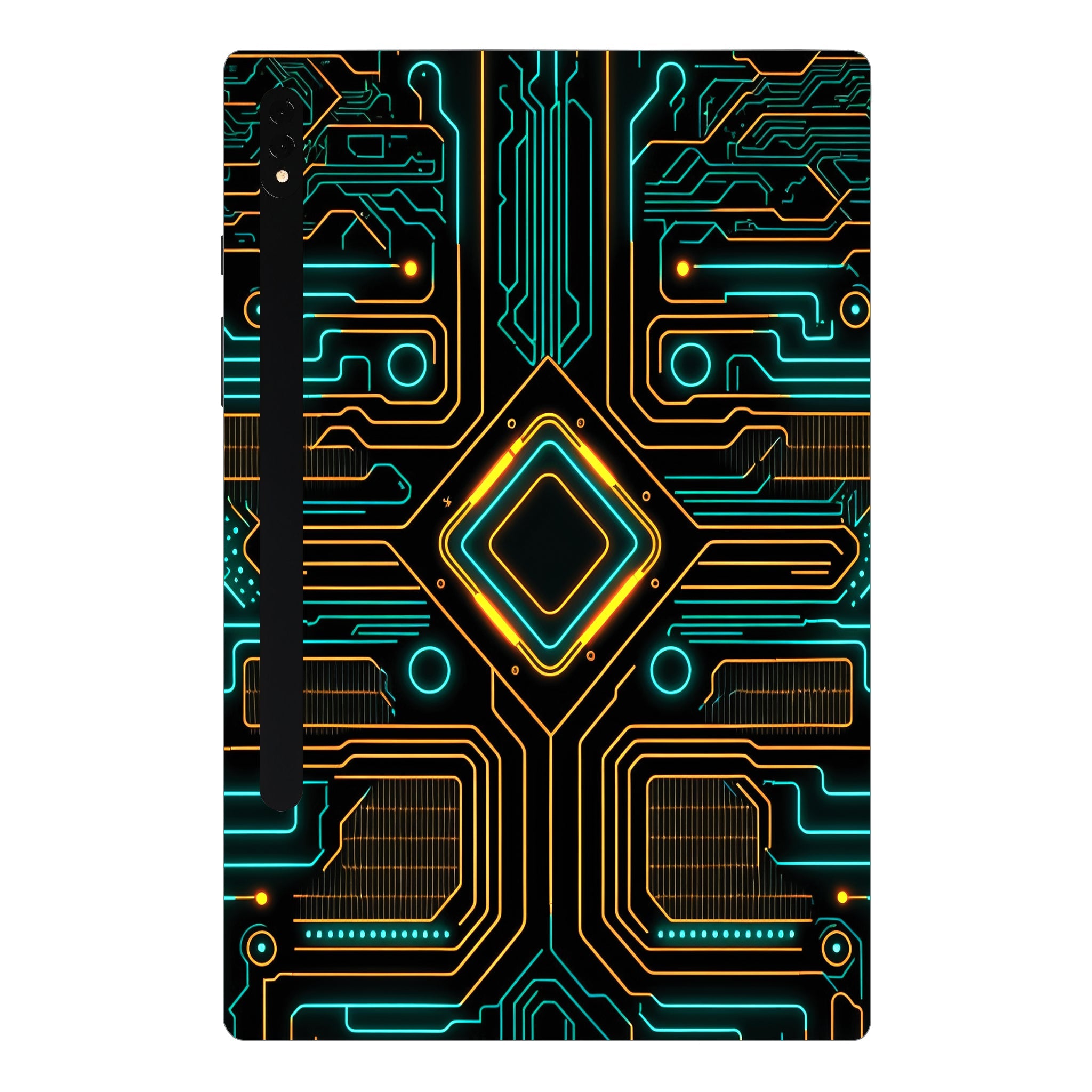 Samsung Galaxy Tab S7 Plus Luminous Circuit Design Tablet Skins