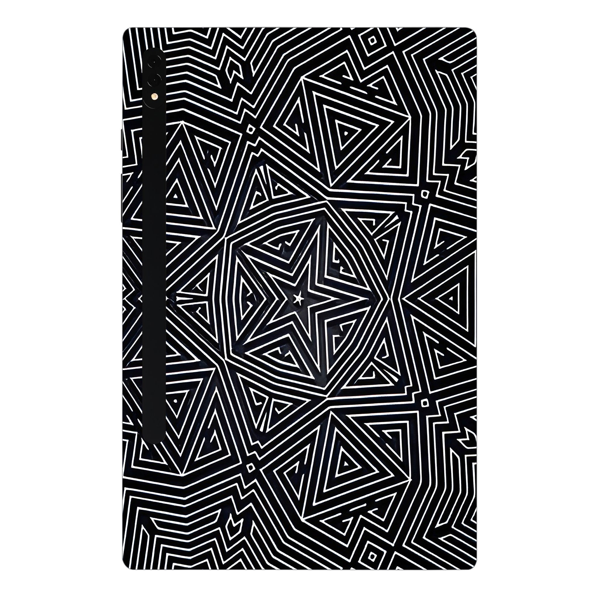 Samsung Galaxy Tab S7 Plus Monochrome Maze Tablet Skins