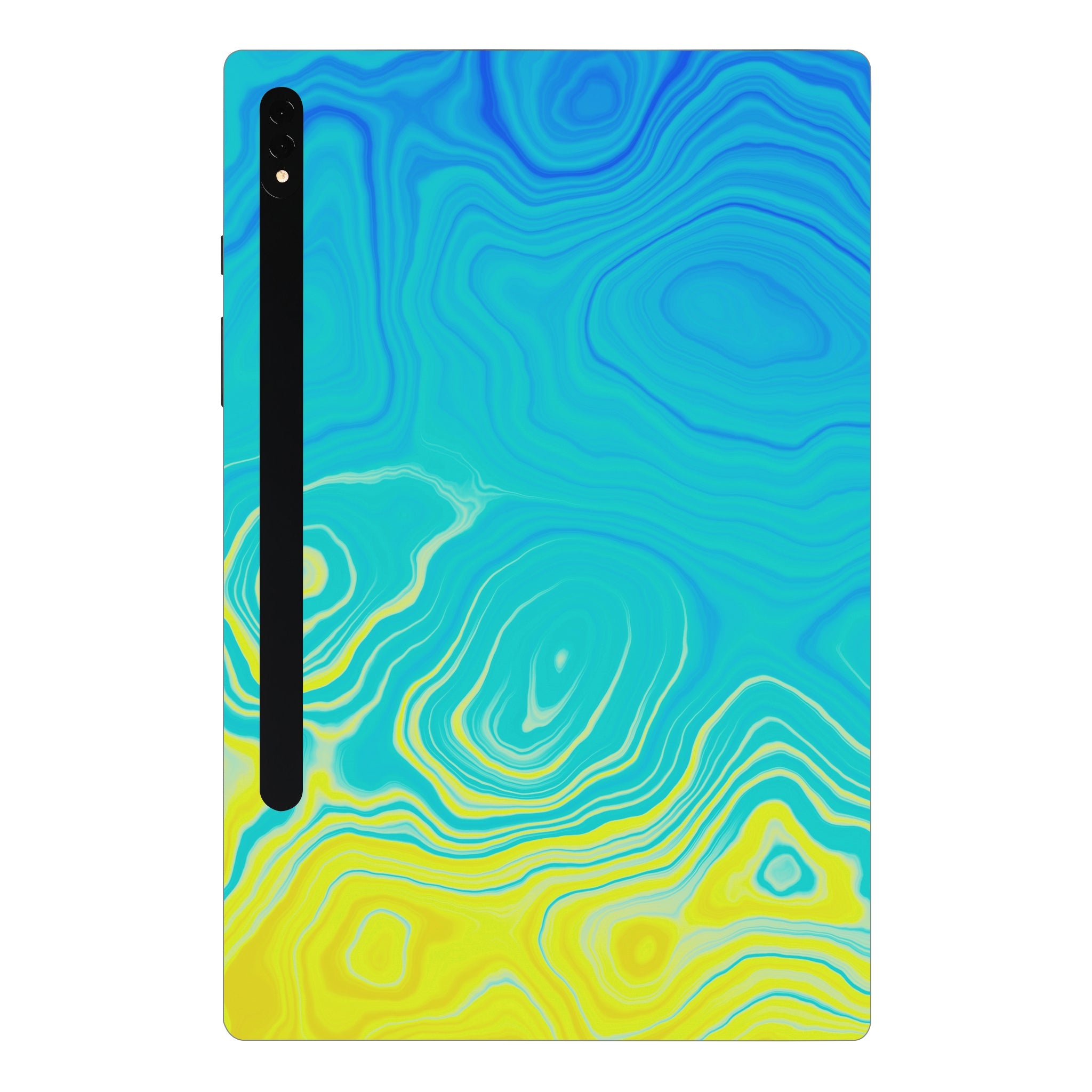 Samsung Galaxy Tab S7 Plus Ocean Gradient Waves Tablet Skins