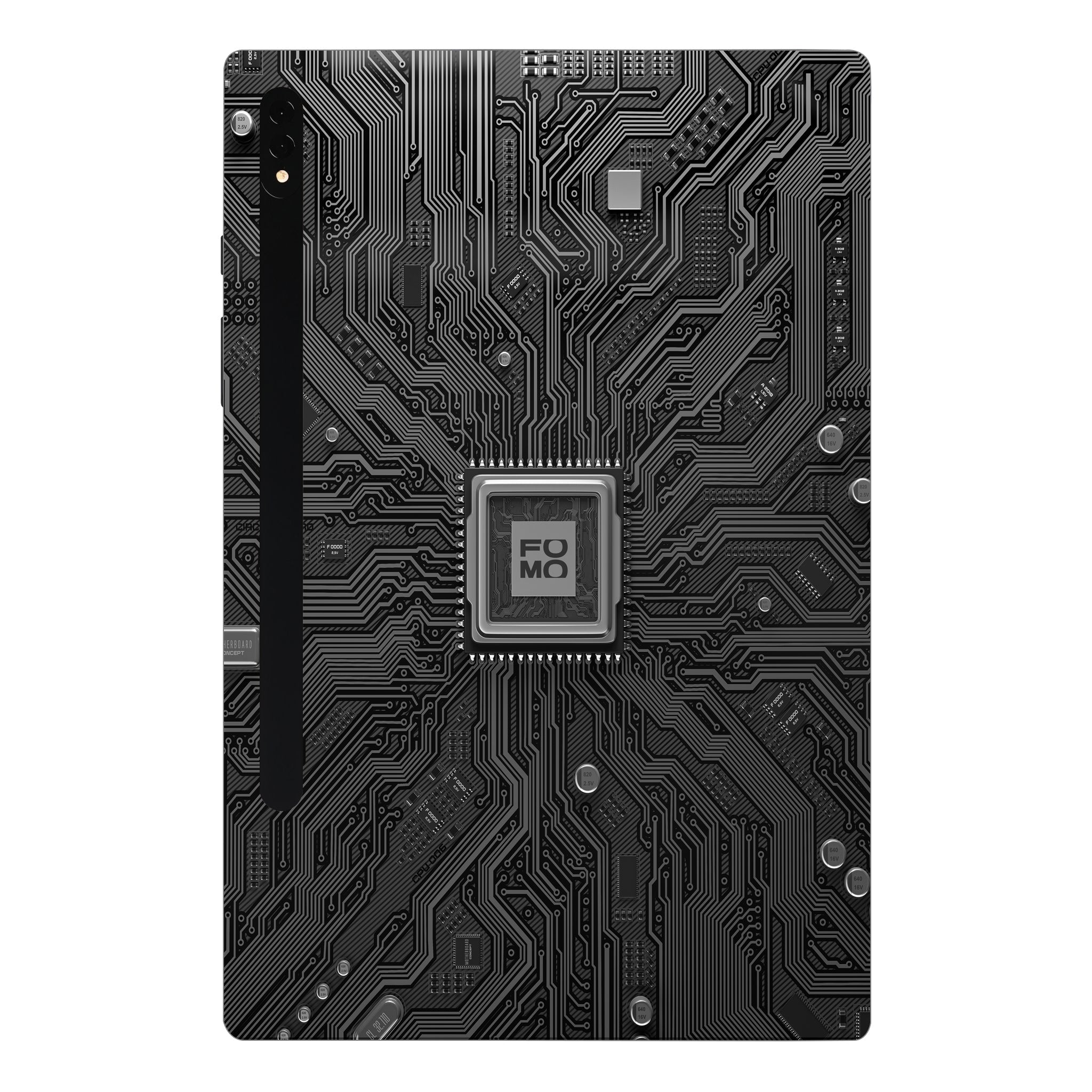 Samsung Galaxy Tab S7 Plus FOMO Circuit Dark Mode Tablet Skins