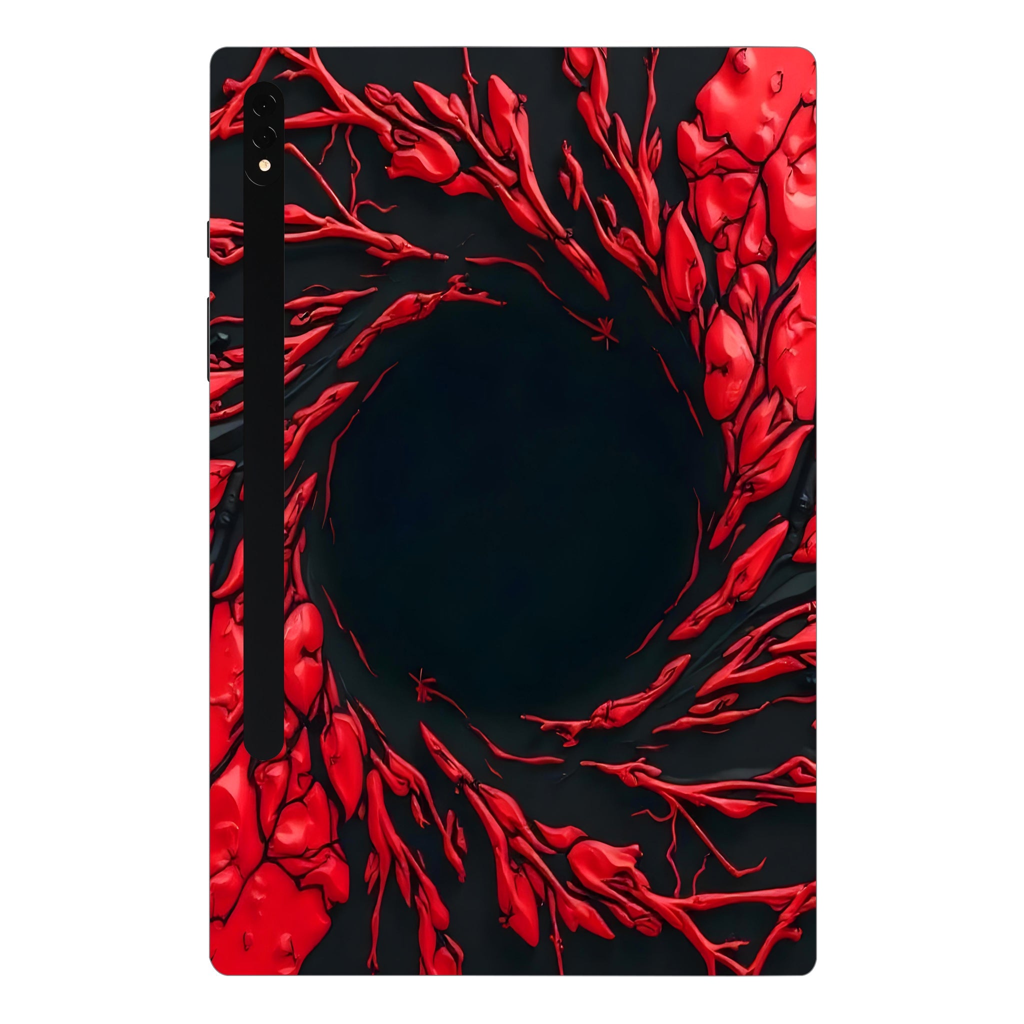 Samsung Galaxy Tab S7 Plus Spiderman Web Red Movies Tablet Skins
