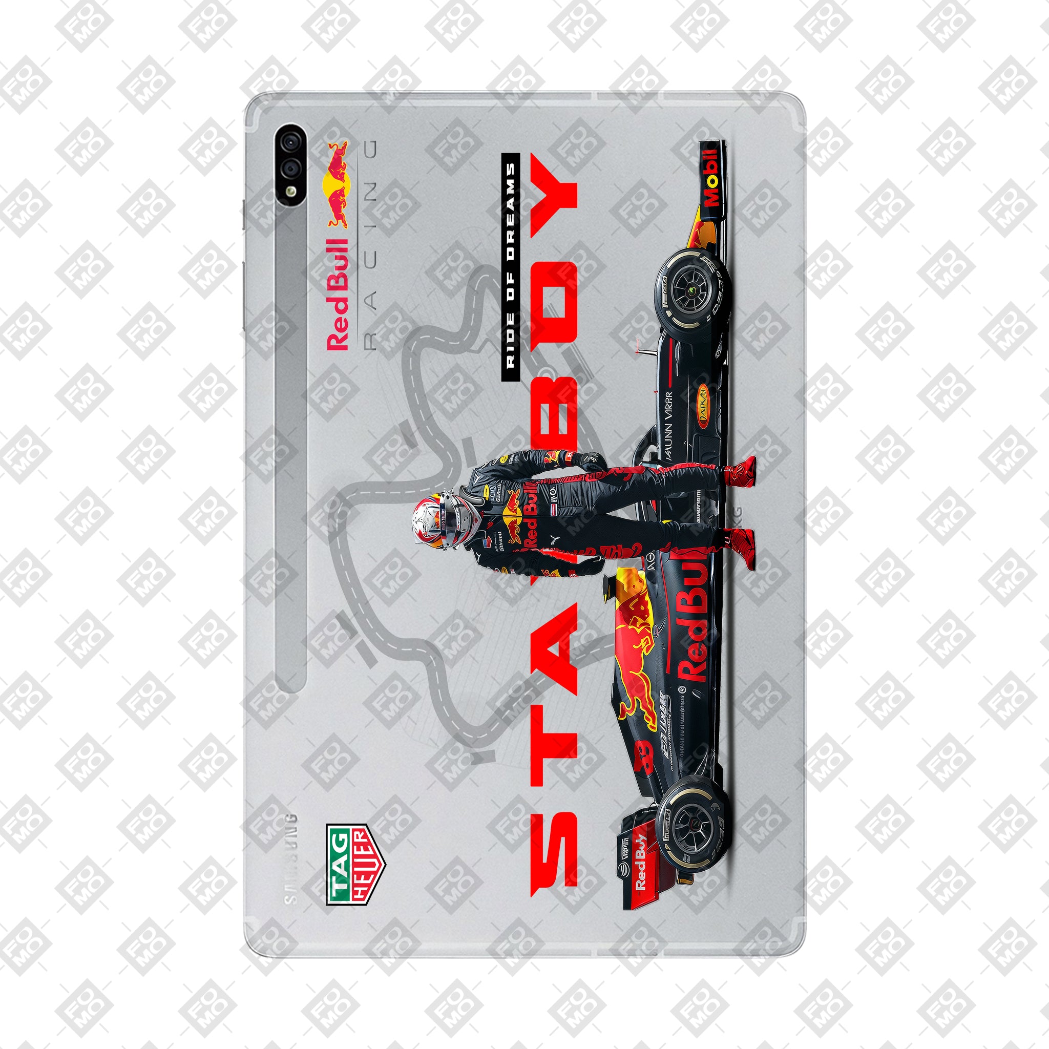 Samsung Galaxy Tab S7 Plus Transparent Starboy Racer Tablet Skin