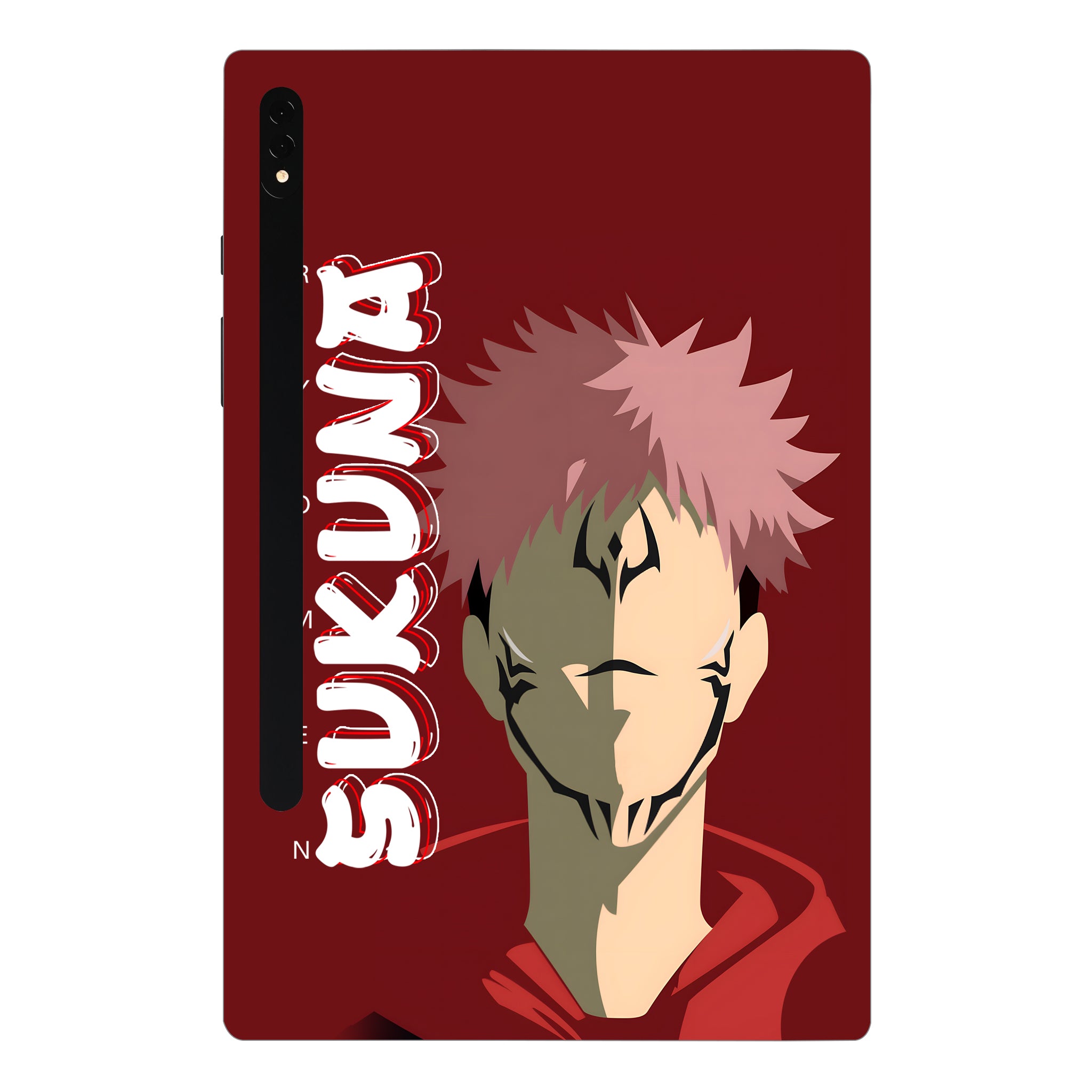 Samsung Galaxy Tab S8 Ultra 5G Ryomen Sukuna Minimalist Anime Tablet Skins