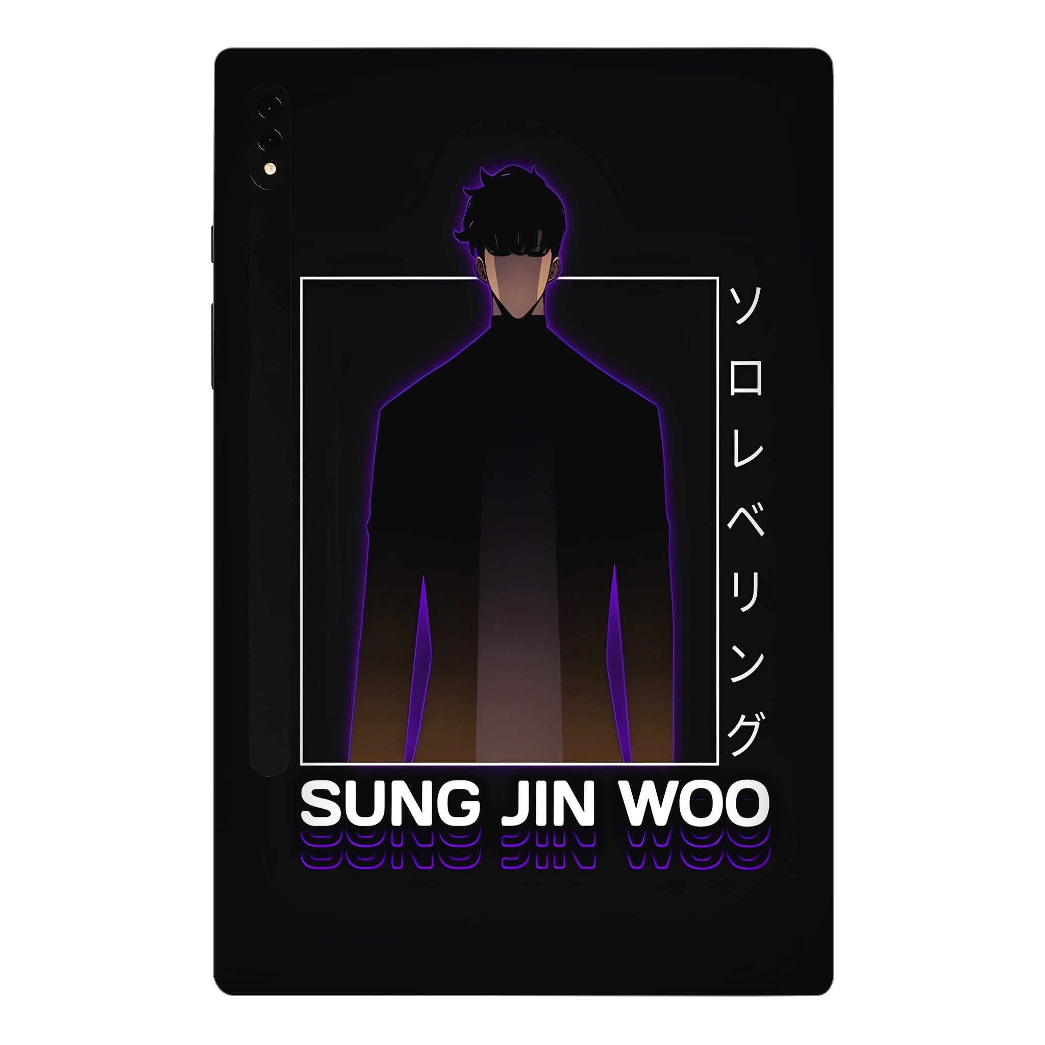 Samsung Galaxy Tab S8 Ultra 5G Sung Jin Woo Solo Leveling Anime Tablet Skins