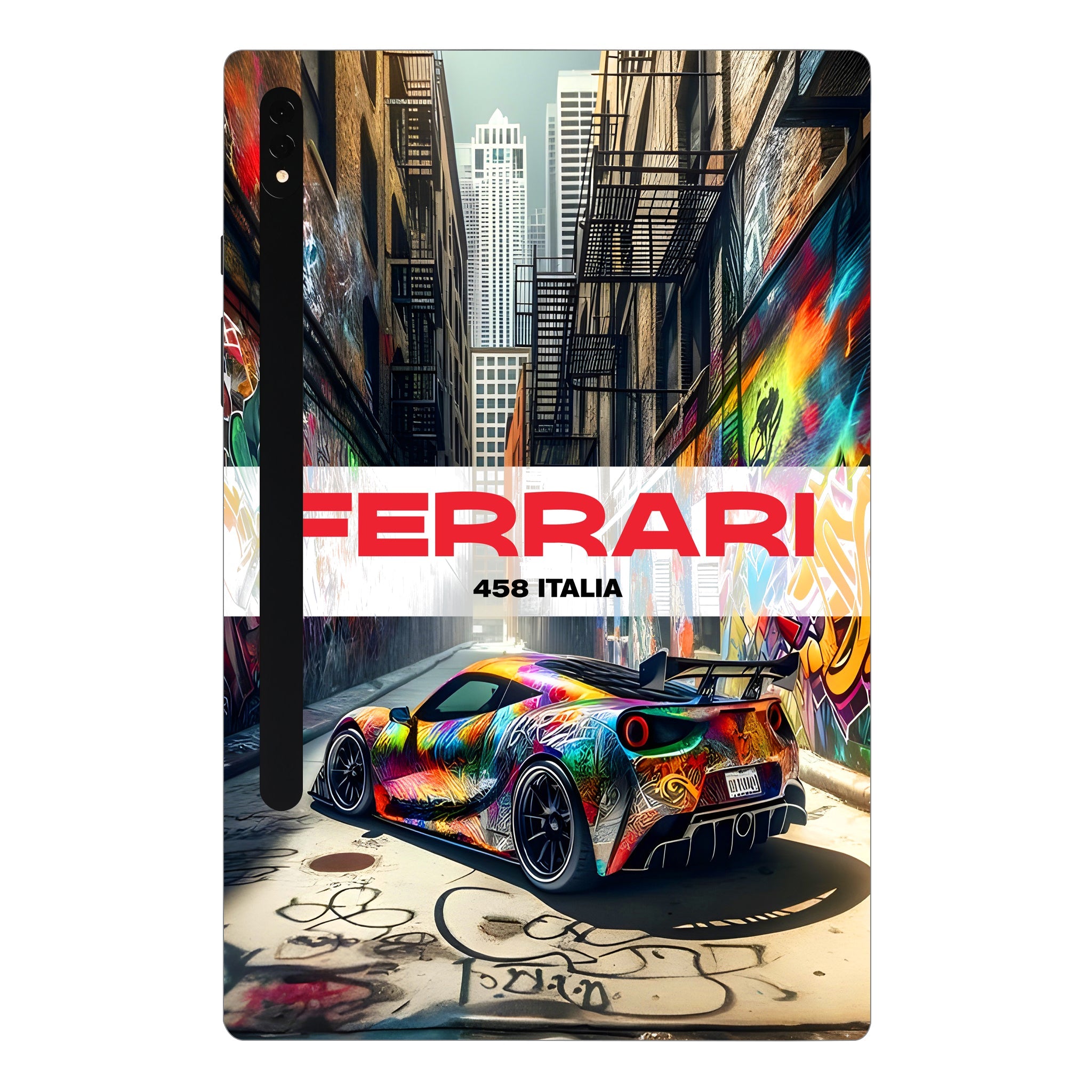 Samsung Galaxy Tab S8 Plus Ferrari 458 Italia Cars & Bikes Tablet Skins