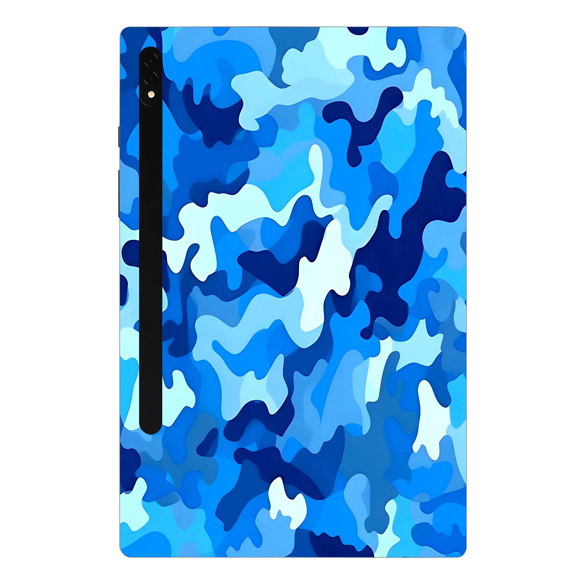 Samsung Galaxy Tab S8 Ultra 5G Arctic Blue Camo Pattern Tablet Skins