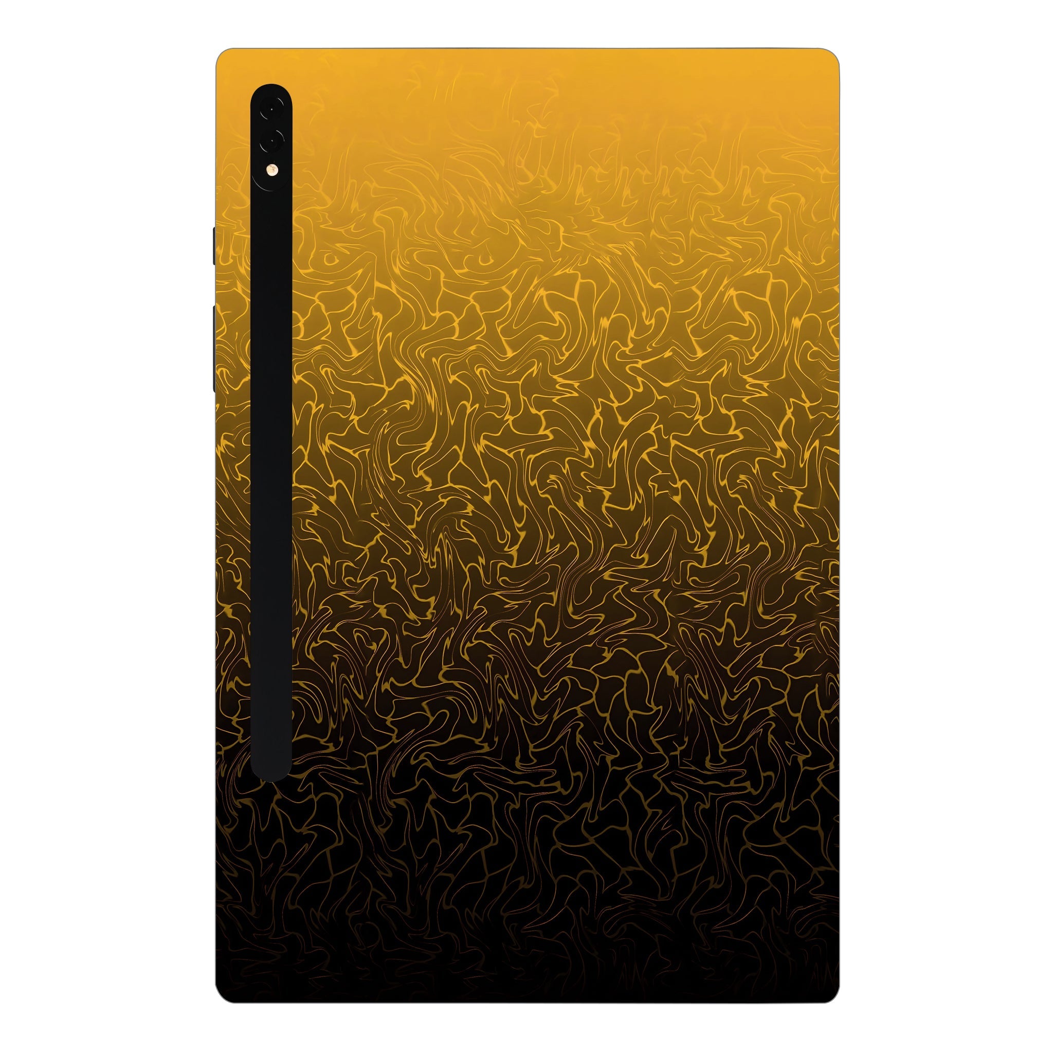 Samsung Galaxy Tab S8 Ultra 5G Orange to Black Gradient Tablet Skins