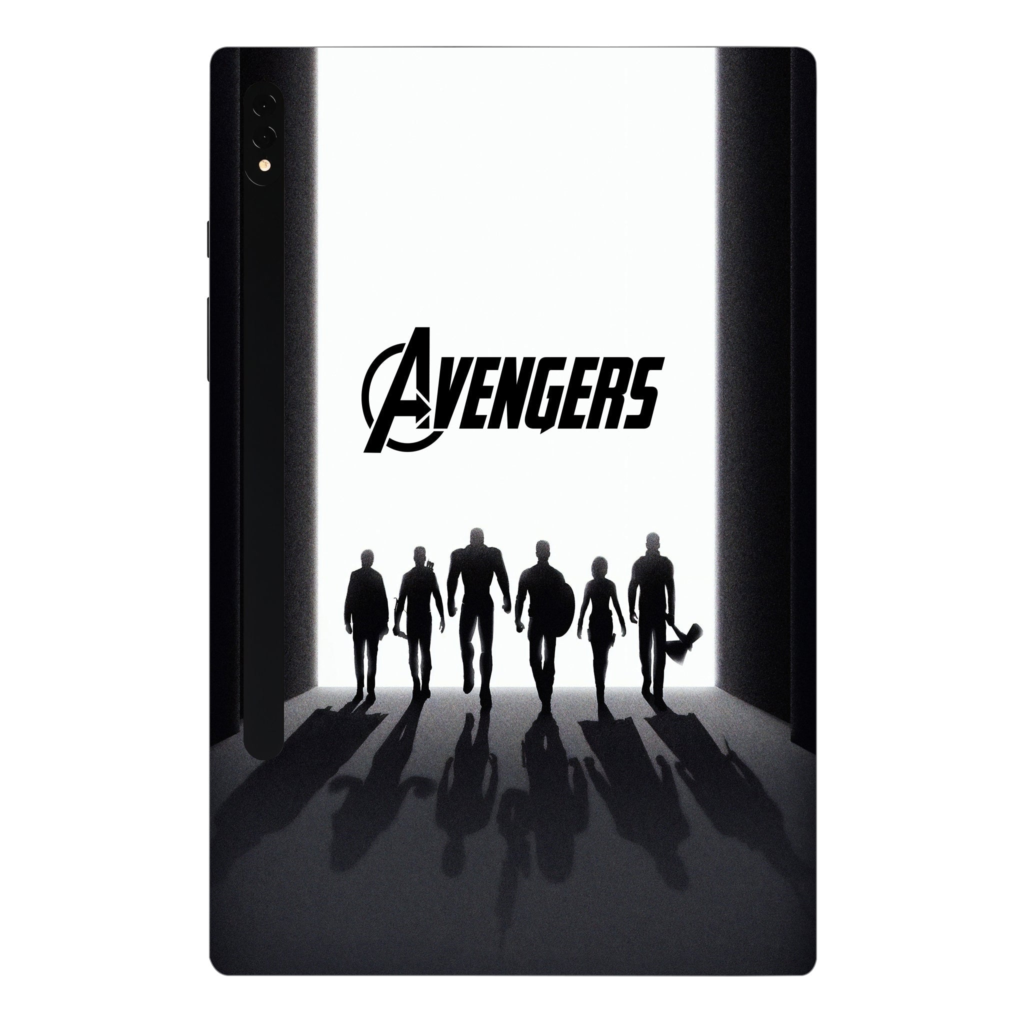Samsung Galaxy Tab S8 Plus Avengers in Black Movies Tablet Skins