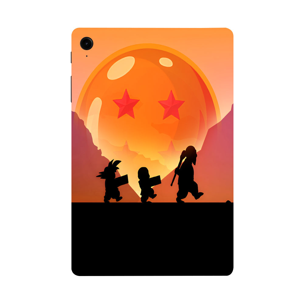 Samsung Galaxy Tab S9 FE Goku, Krillin & Roshi Anime Tablet Skins