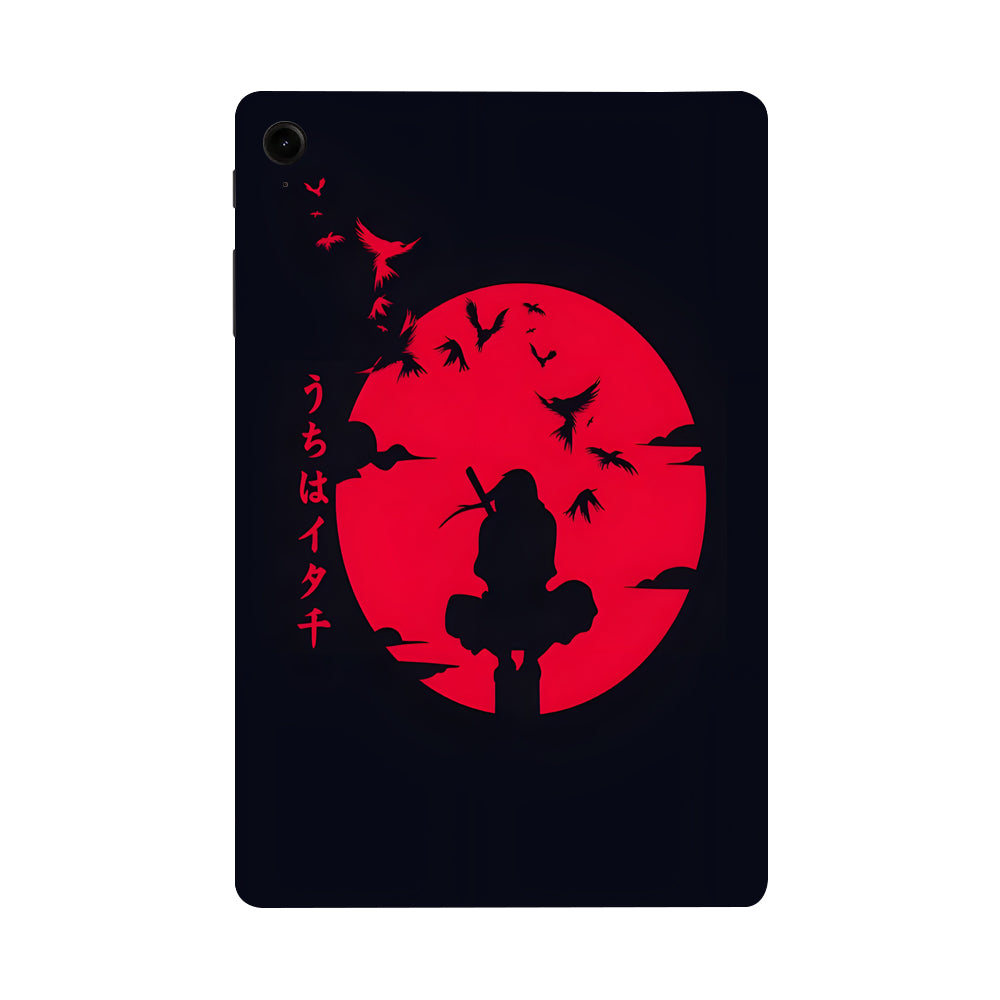 Samsung Galaxy Tab S9 Uchiha Itachi Silhouette Anime Tablet Skins