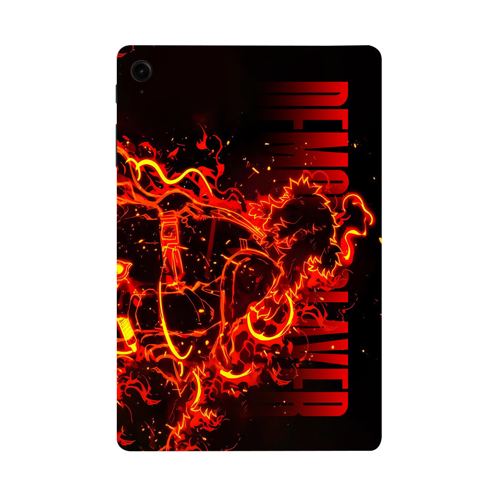 Samsung Galaxy Tab S9 Rengoku Blazing Inferno Anime Tablet Skins