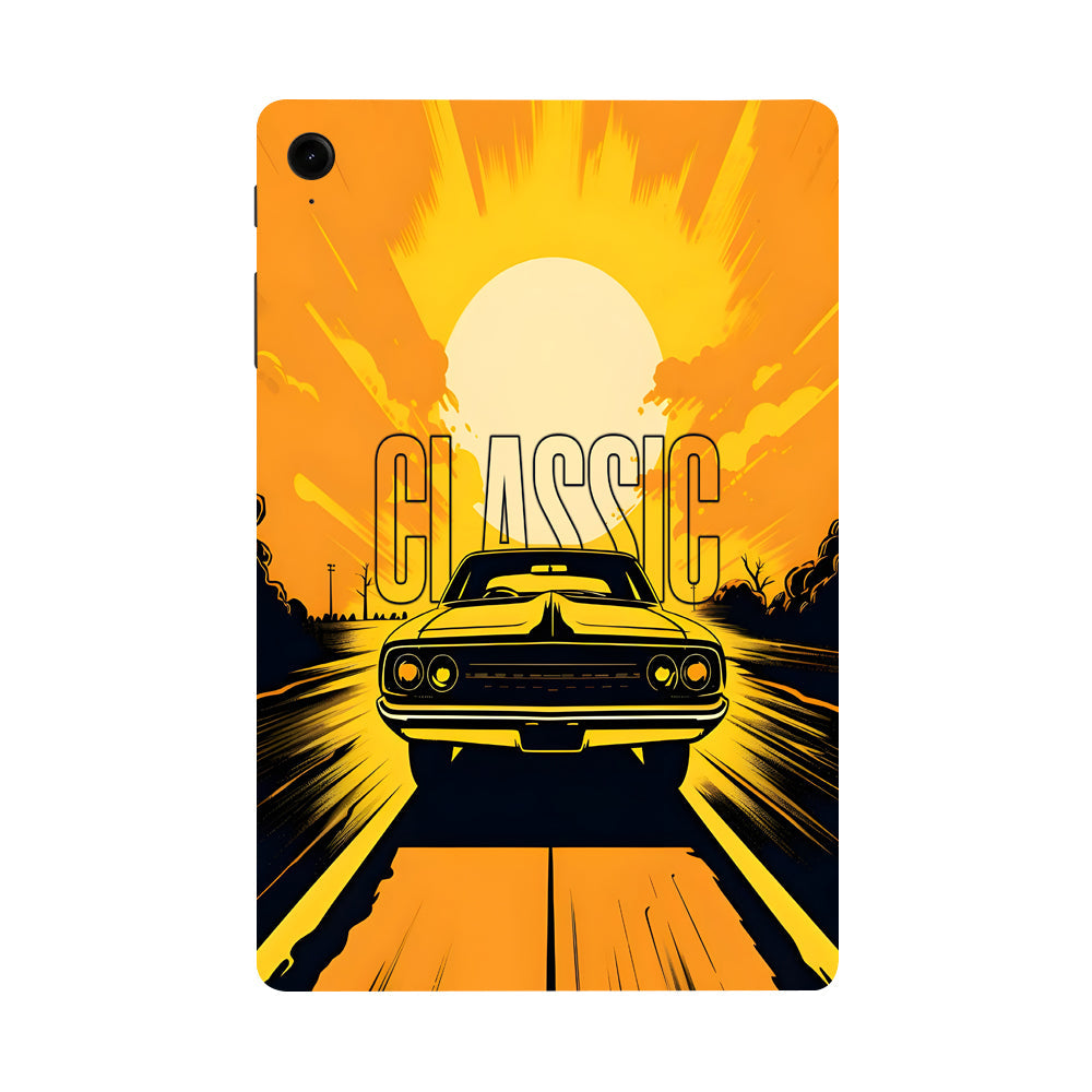 Samsung Galaxy Tab S9 FE Muscle on the Open Road Cars & Bikes Tablet Skins