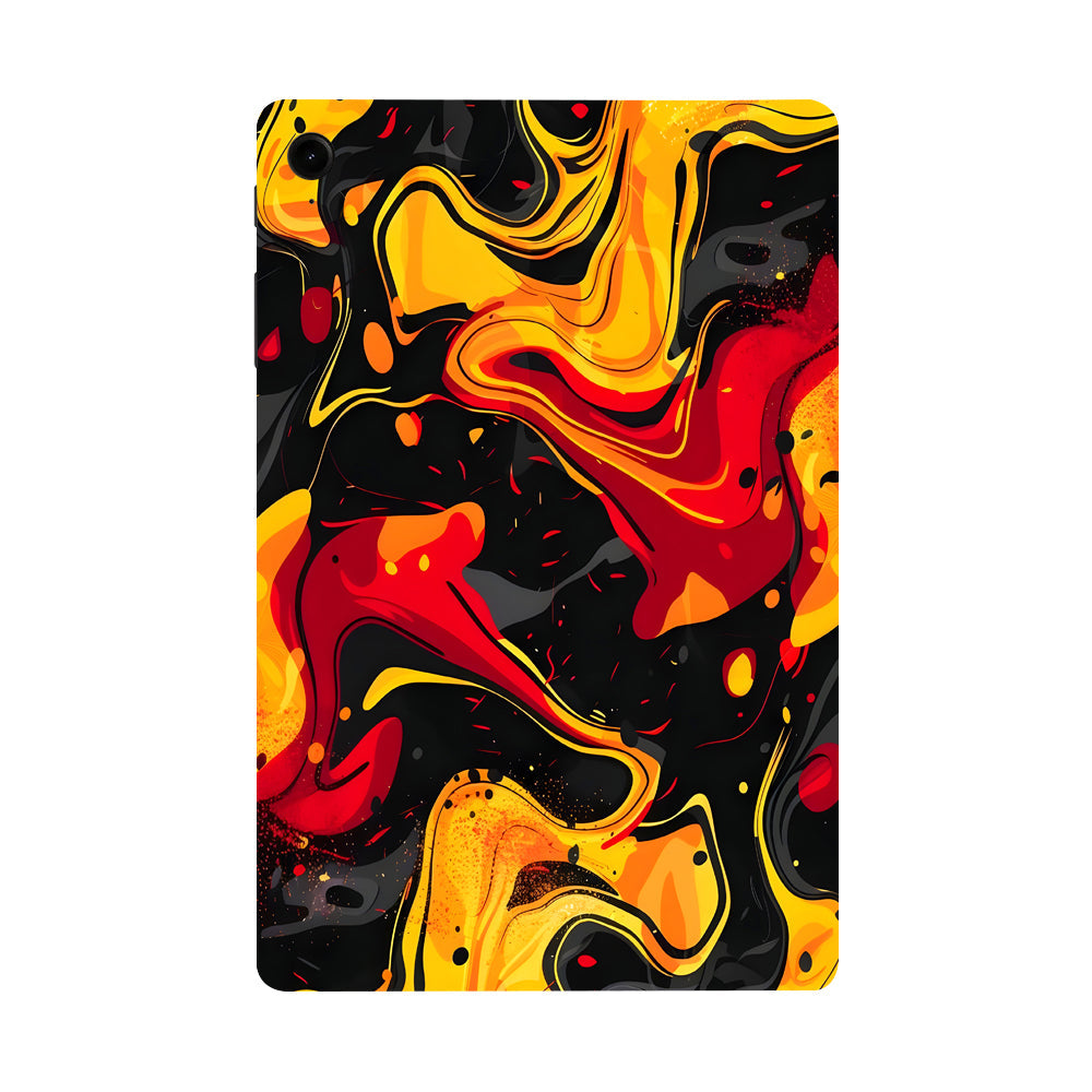Samsung Galaxy Tab S9 FE Lava Burst Tablet Skins
