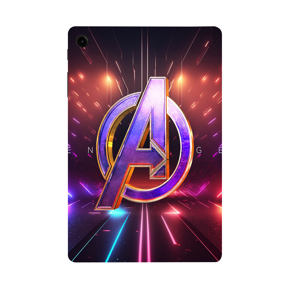 Samsung Galaxy Tab S9 FE Avengers Logo Movies Tablet Skins