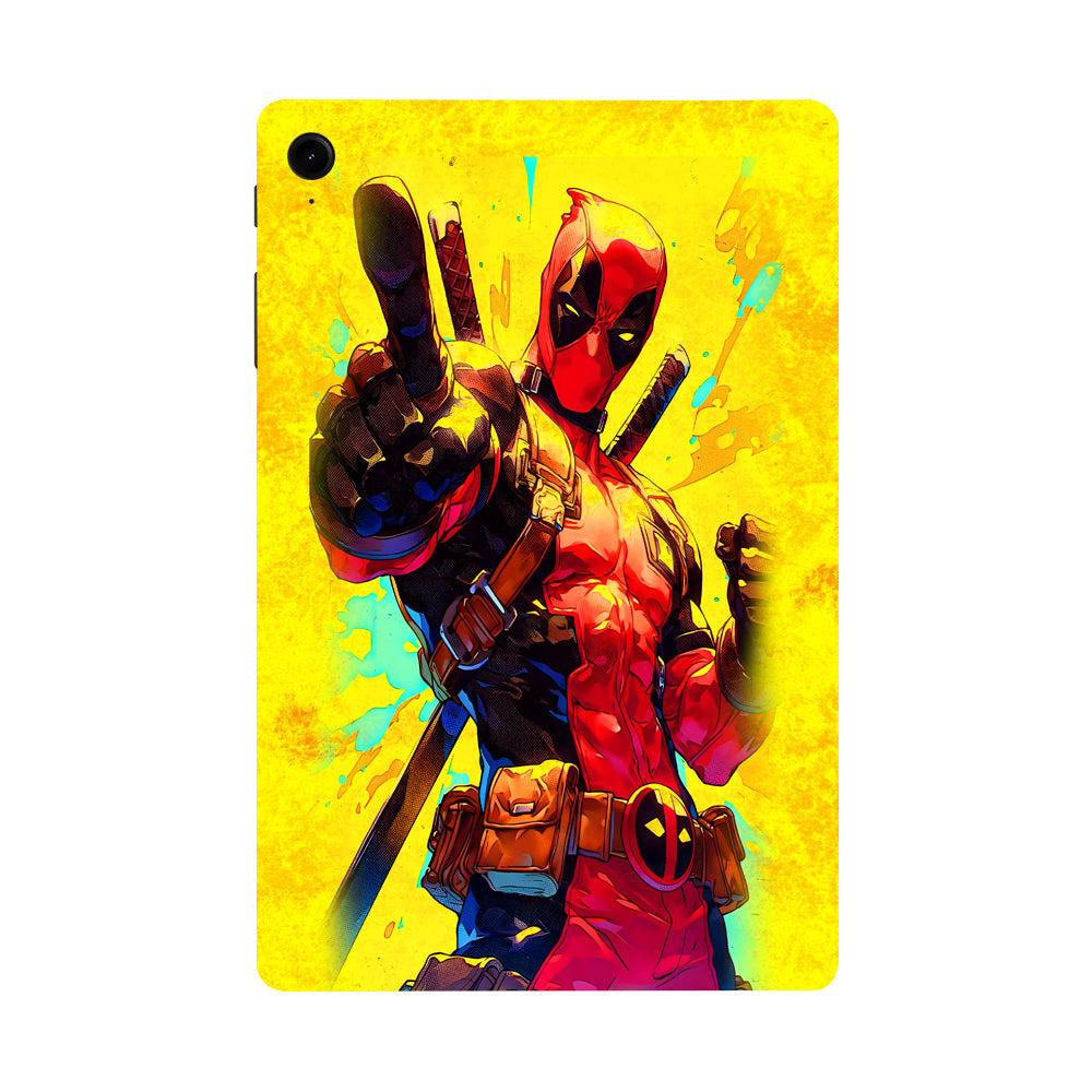 Samsung Galaxy Tab S9 FE Deadpool Strikes Again Movies Tablet Skins
