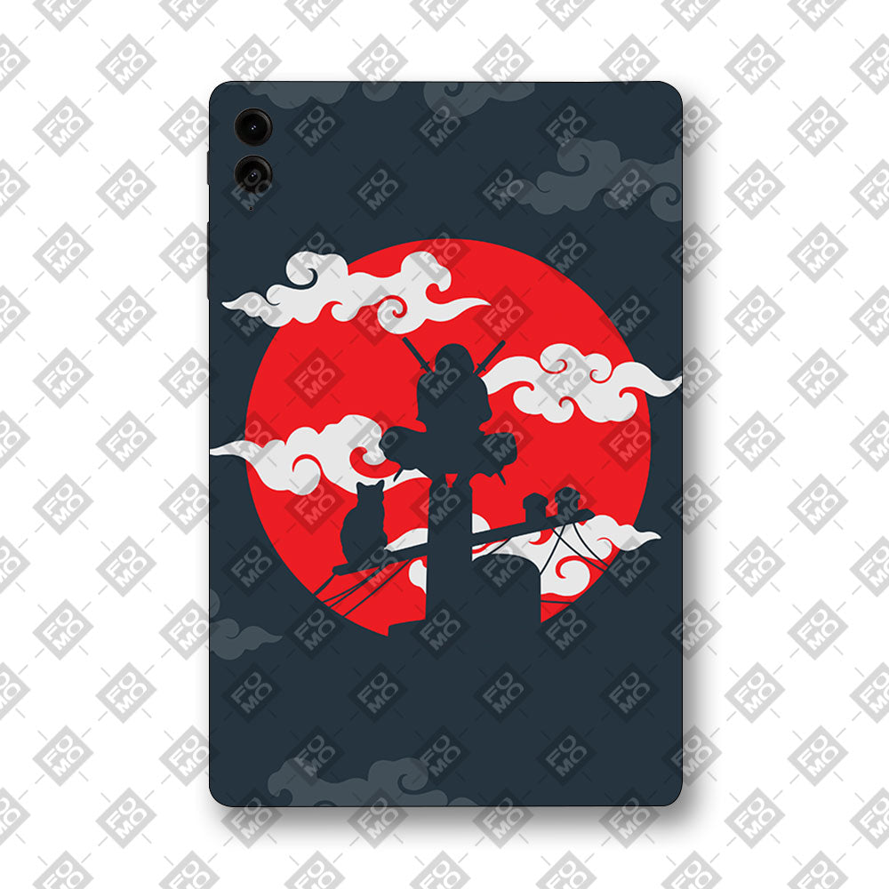 Samsung Galaxy Tab S9 FE Plus Itachi Uchiha Anime Tablet Skin