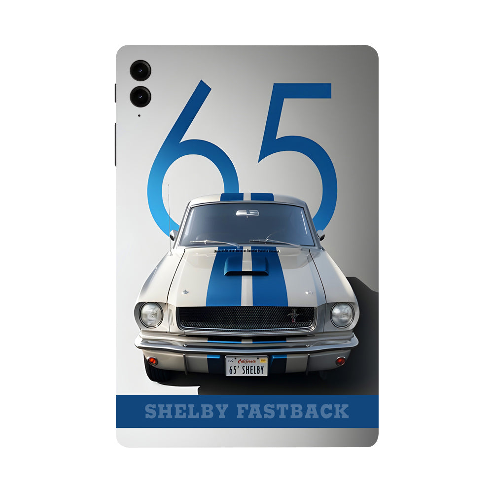 Samsung Galaxy Tab S9 FE Plus Cobalt Blue Shelby Mustang GT350 Cars & Bikes Tablet Skins