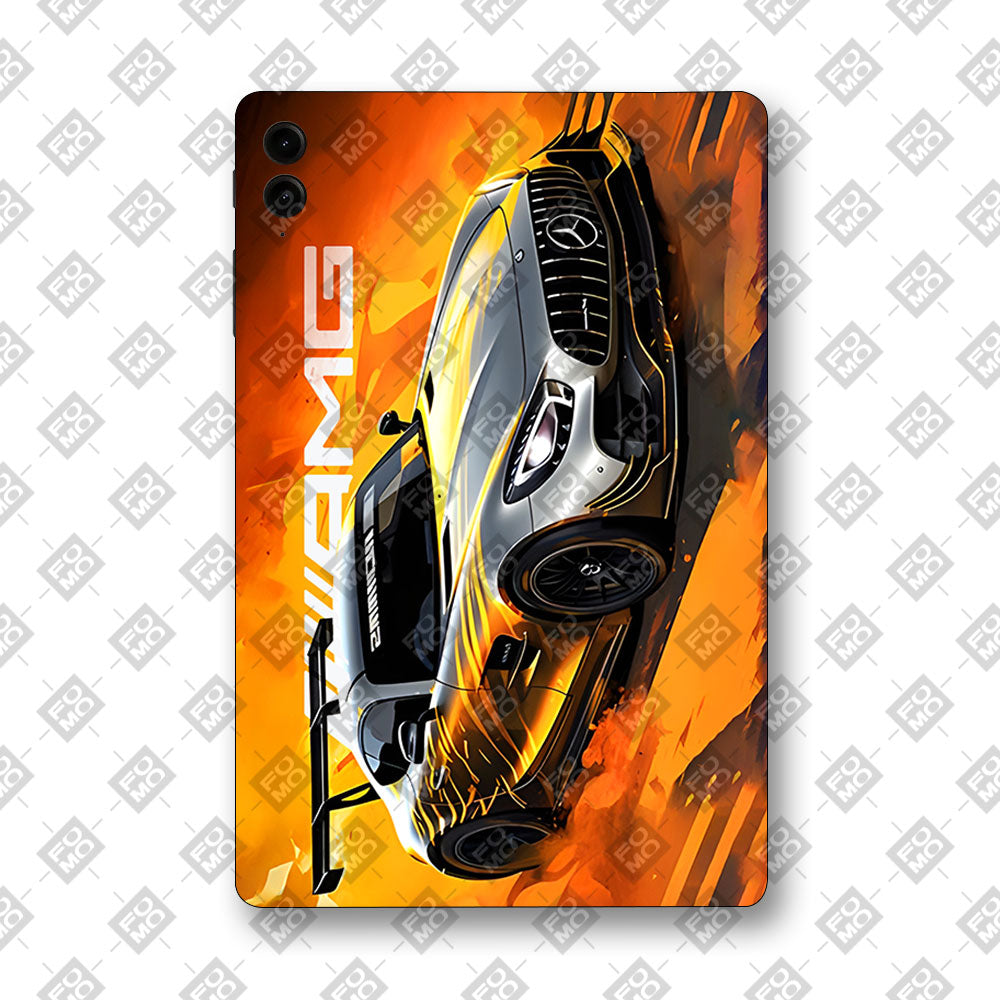 Samsung Galaxy Tab S9 FE Plus Mercedes AMG GT Cars & Bikes Tablet Skins