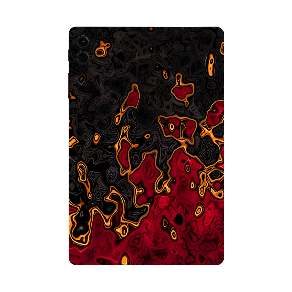 Samsung Galaxy Tab S9 FE Plus Molten Veins Tablet Skins
