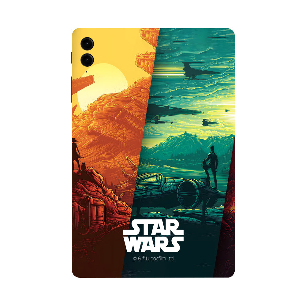 Samsung Galaxy Tab S9 FE Plus Star Wars Movies Tablet Skins
