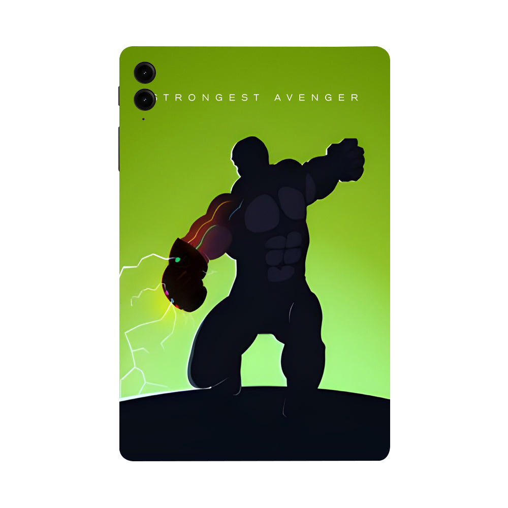 Samsung Galaxy Tab S9 FE Plus Strongest Avenger Hulk Movies Tablet Skins