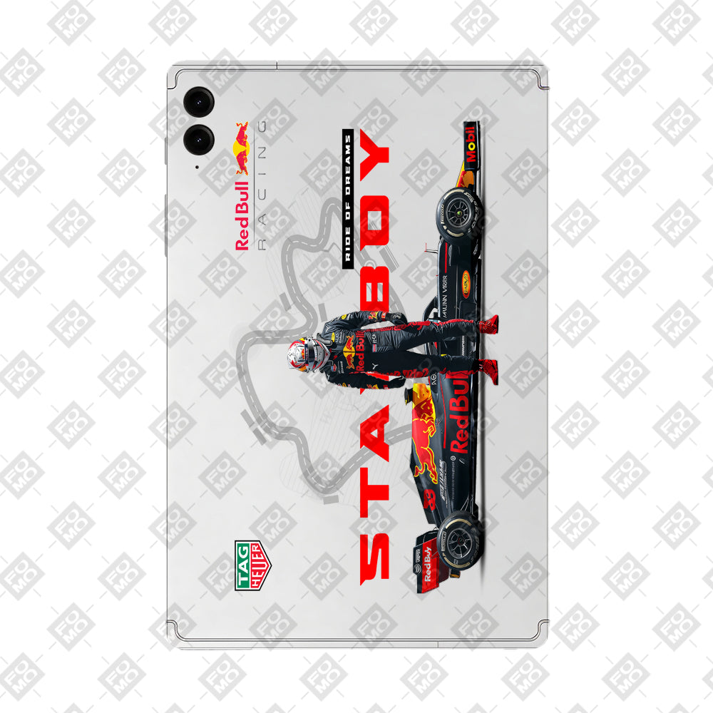 Samsung Galaxy Tab S9 FE Plus Transparent Starboy Racer Tablet Skin