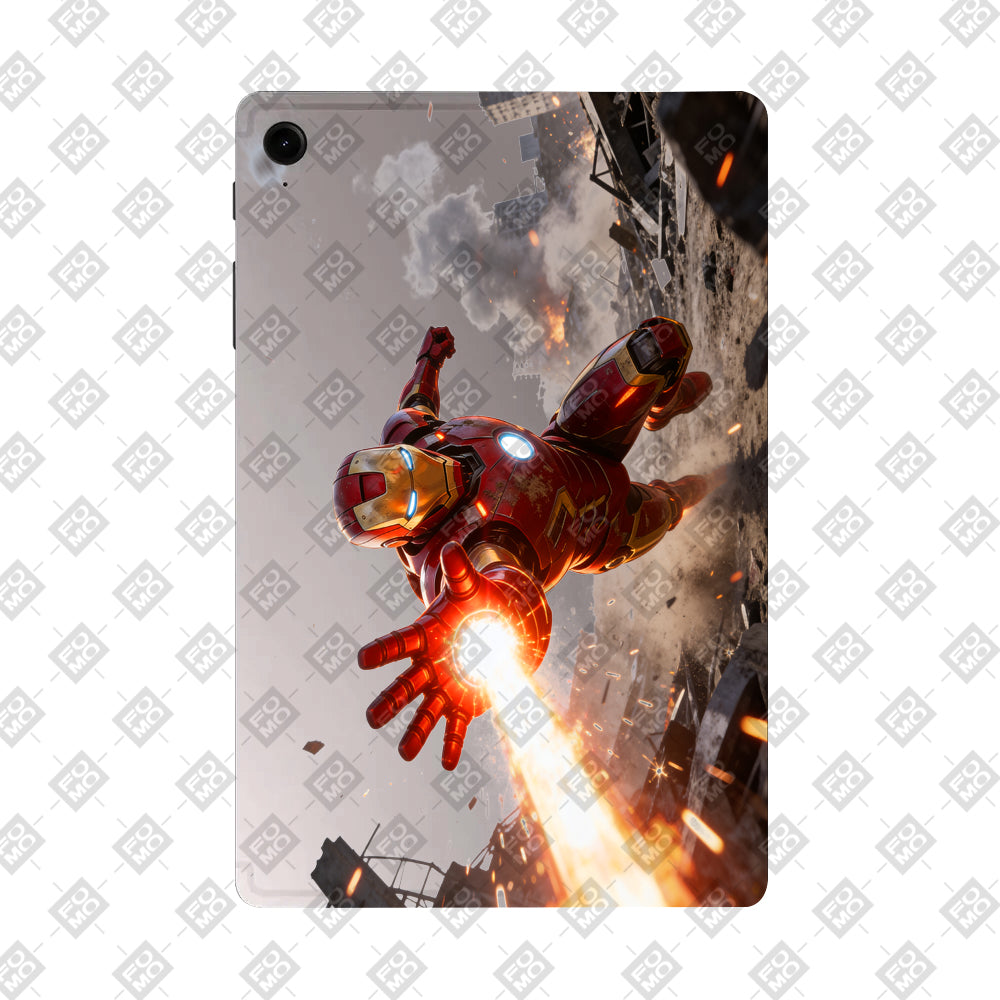 Samsung Galaxy Tab S9 Transparent Iron Fist Tablet Skin