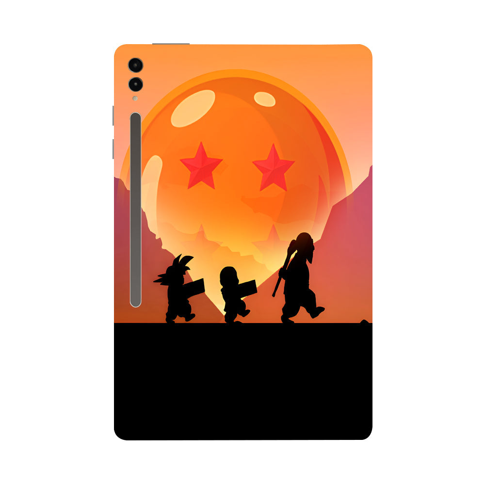 Samsung Galaxy Tab S9 Ultra 5G Goku, Krillin & Roshi Anime Tablet Skins