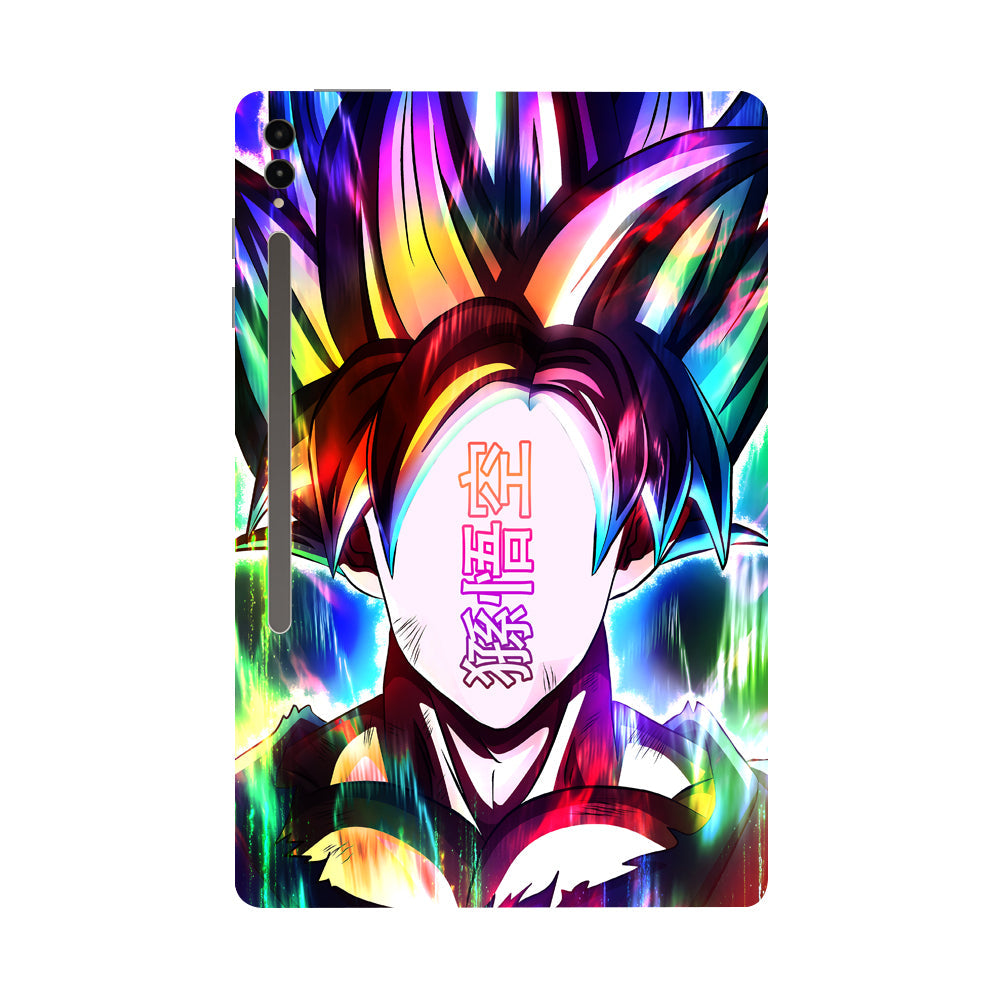 Samsung Galaxy Tab S9 Ultra 5G Super Saiyan Mode Anime Tablet Skins