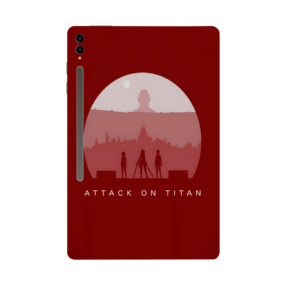 Samsung Galaxy Tab S9 Ultra 5G Attack On Titan Anime Tablet Skins