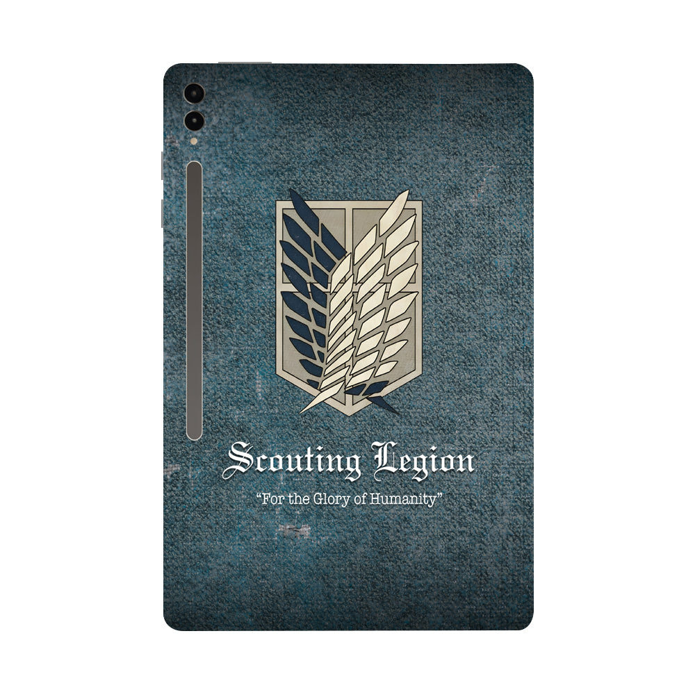 Samsung Galaxy Tab S9 Ultra 5G Scouting Legion AOT Anime Tablet Skins