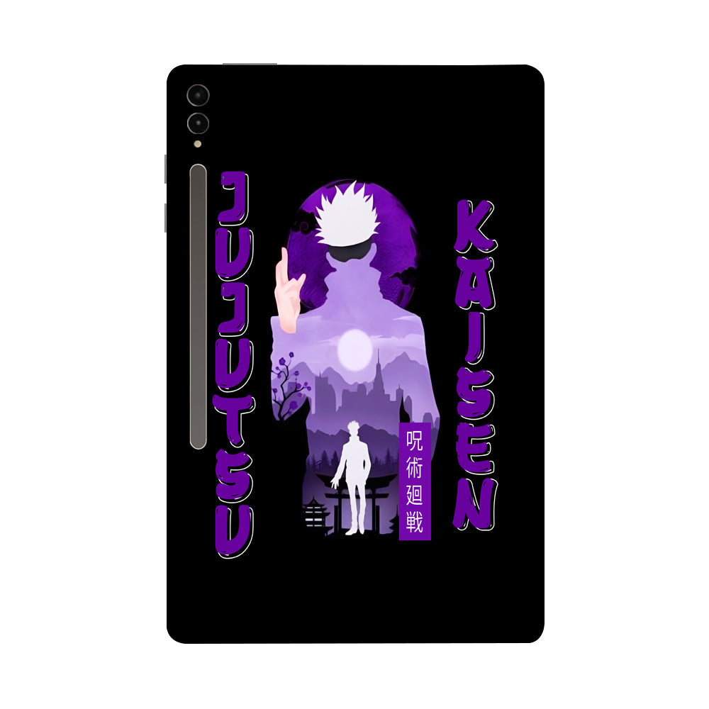 Samsung Galaxy Tab S9 Ultra 5G Jujutsu Kaisen Gojo Silhouette Anime Tablet Skins