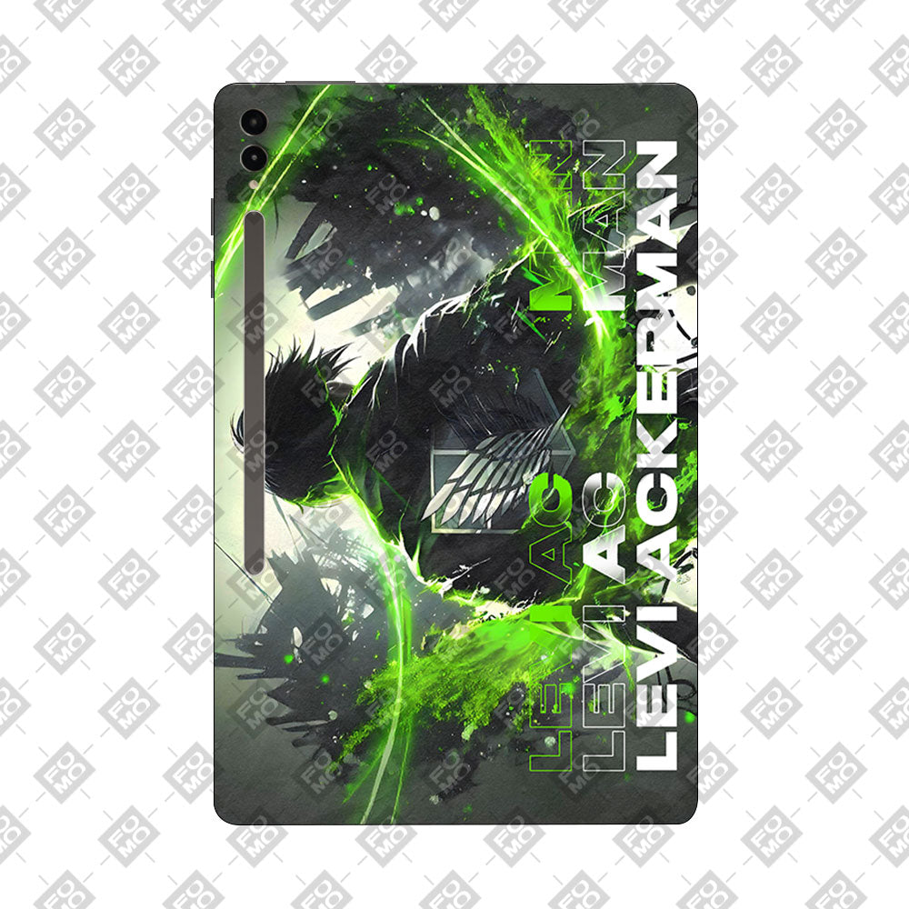 Samsung Galaxy Tab S9 Ultra 5G Levi Battle Fury Anime Tablet Skins