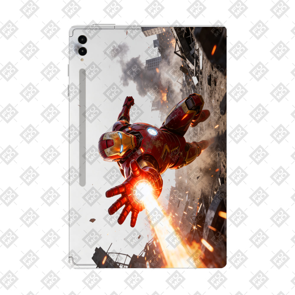 Samsung Galaxy Tab S9 Ultra 5G Transparent Iron Fist Tablet Skin