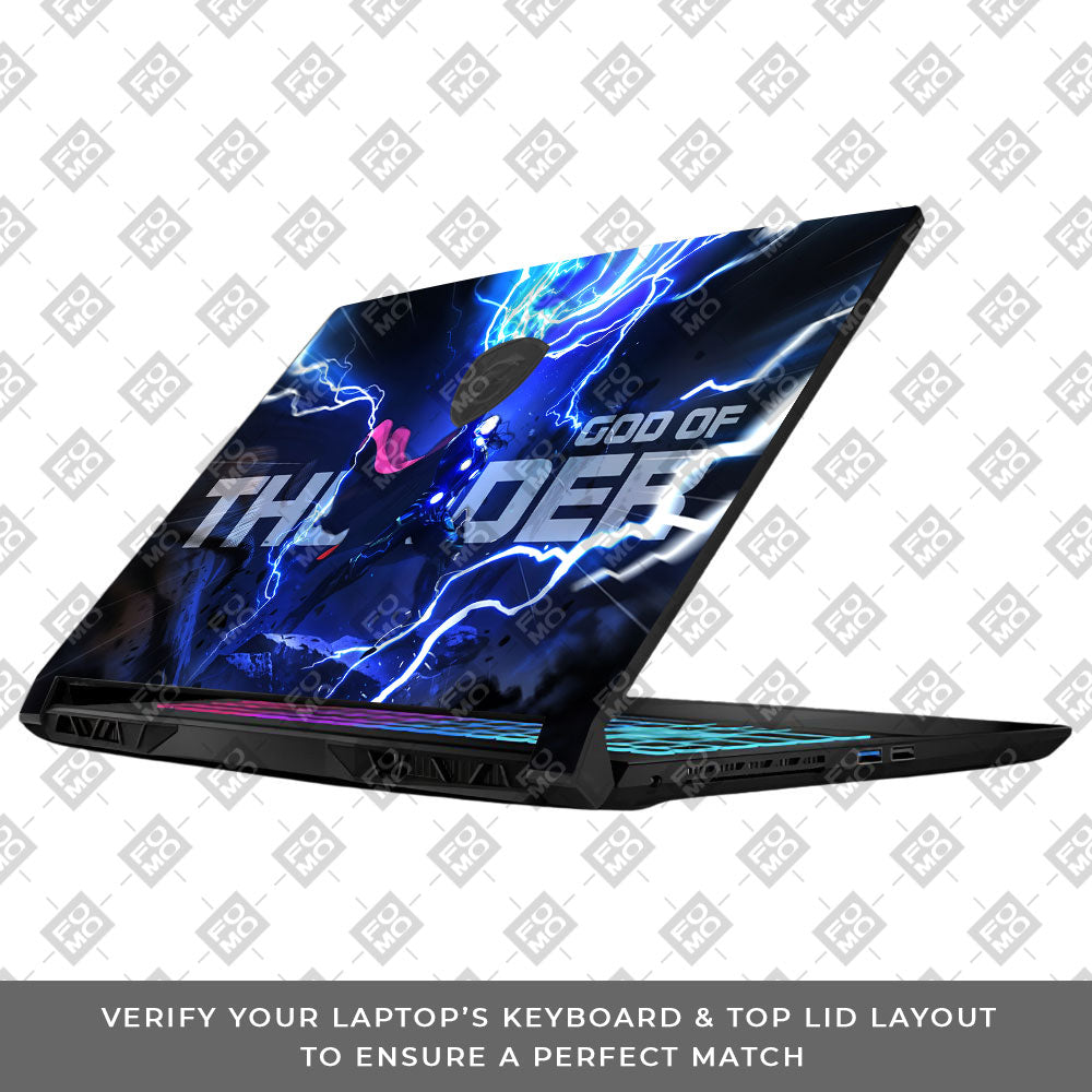 Thor God of Thunder MSI Katana 15 B13V Laptop Skin