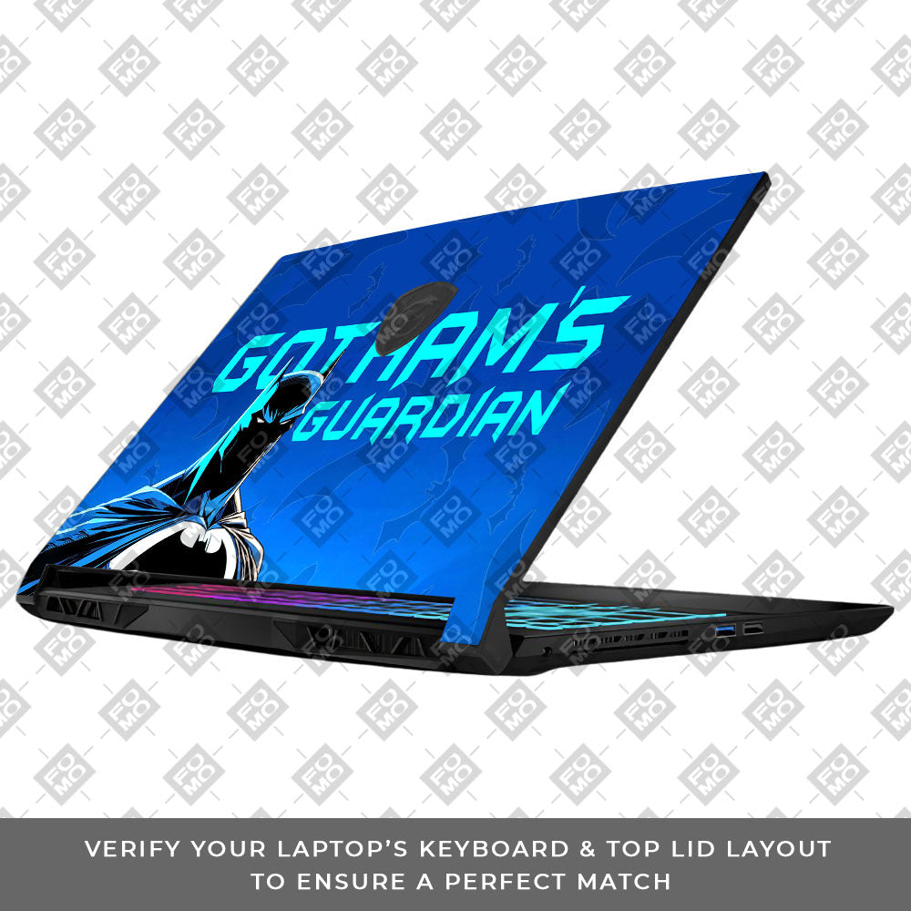Gotham's Guardian Batman MSI Katana 15 B13V Laptop Skin