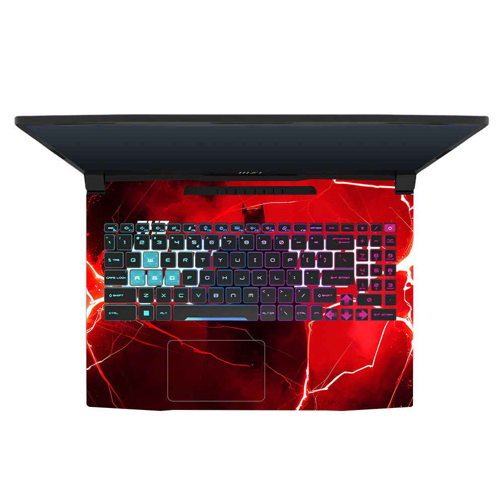 Red Rage Batman MSI Katana 15 B13V 3D Laptop Skin