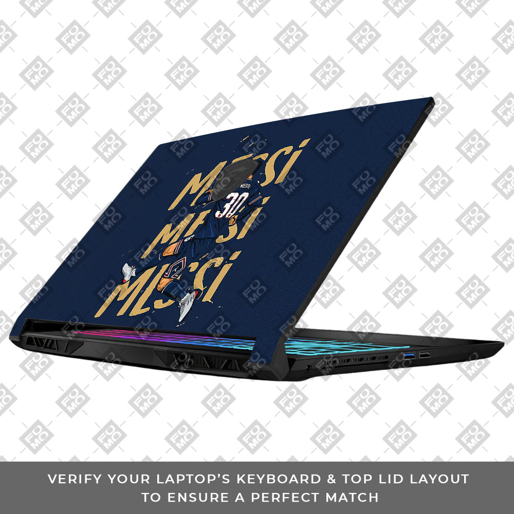 Messi Motion Masterpiece MSI Katana 15 B13V Laptop Skin