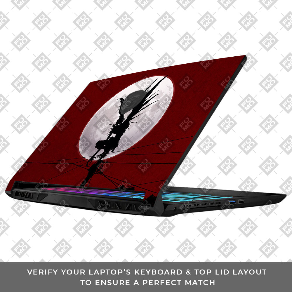 Death Note Ryuk Shinigami MSI Katana 15 B13V Laptop Skin