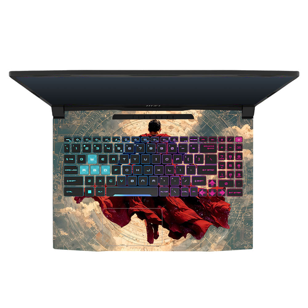 Superman Ascends MSI Katana 15 B13V Laptop Skin