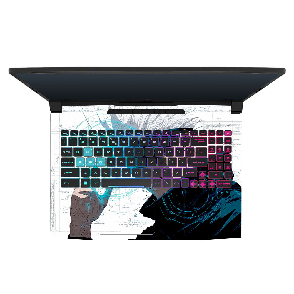 Gojo Satoru Power MSI Katana 15 B13V Laptop Skin