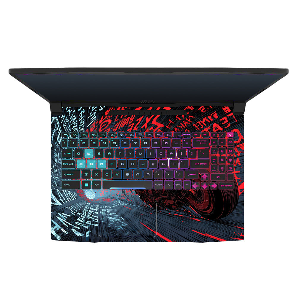 Dark Knight Overdrive MSI Katana 15 B13V 3D Laptop Skin