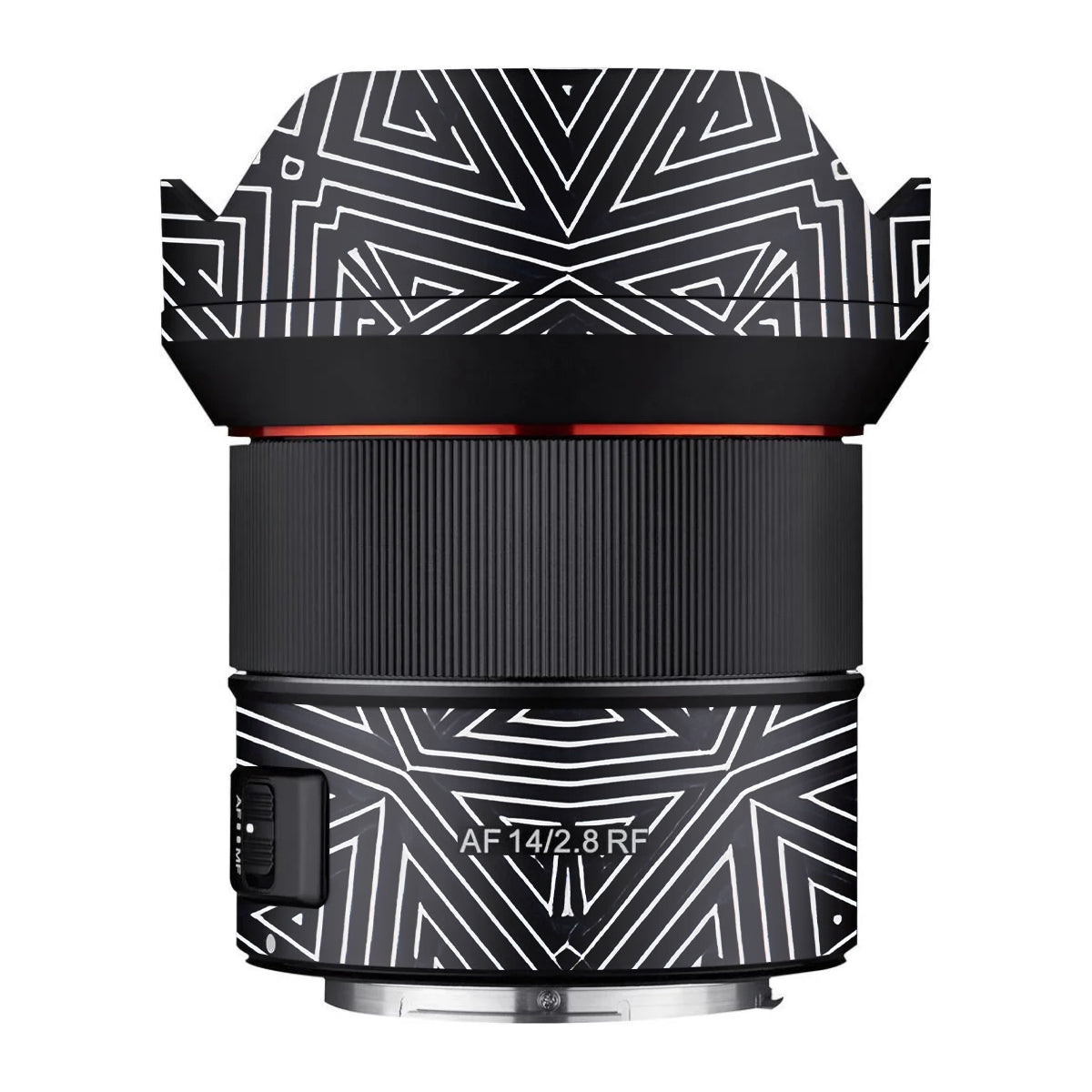 Geometric Pattern Samyang AF 14mm F/2.8 RF Camera Lens Skin