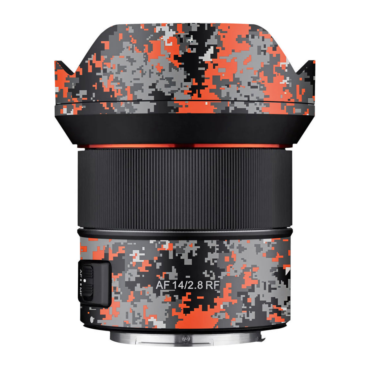 Inferno Pixel Samyang AF 14mm F/2.8 RF Camera Lens Skin