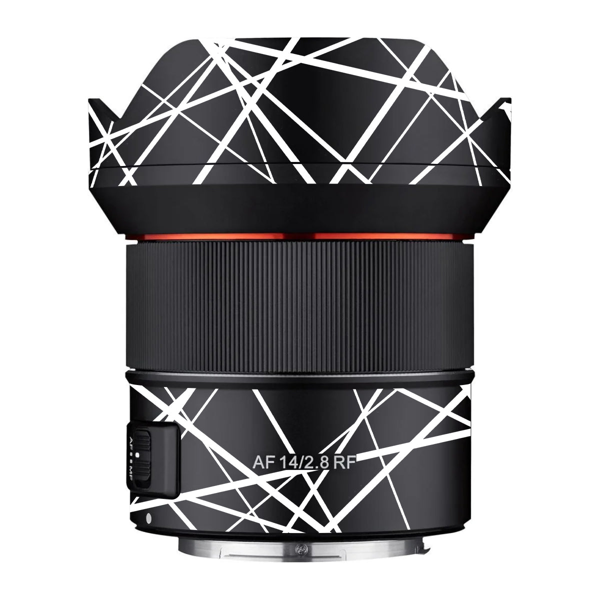 Mono Grid Samyang AF 14mm F/2.8 RF Camera Lens Skin