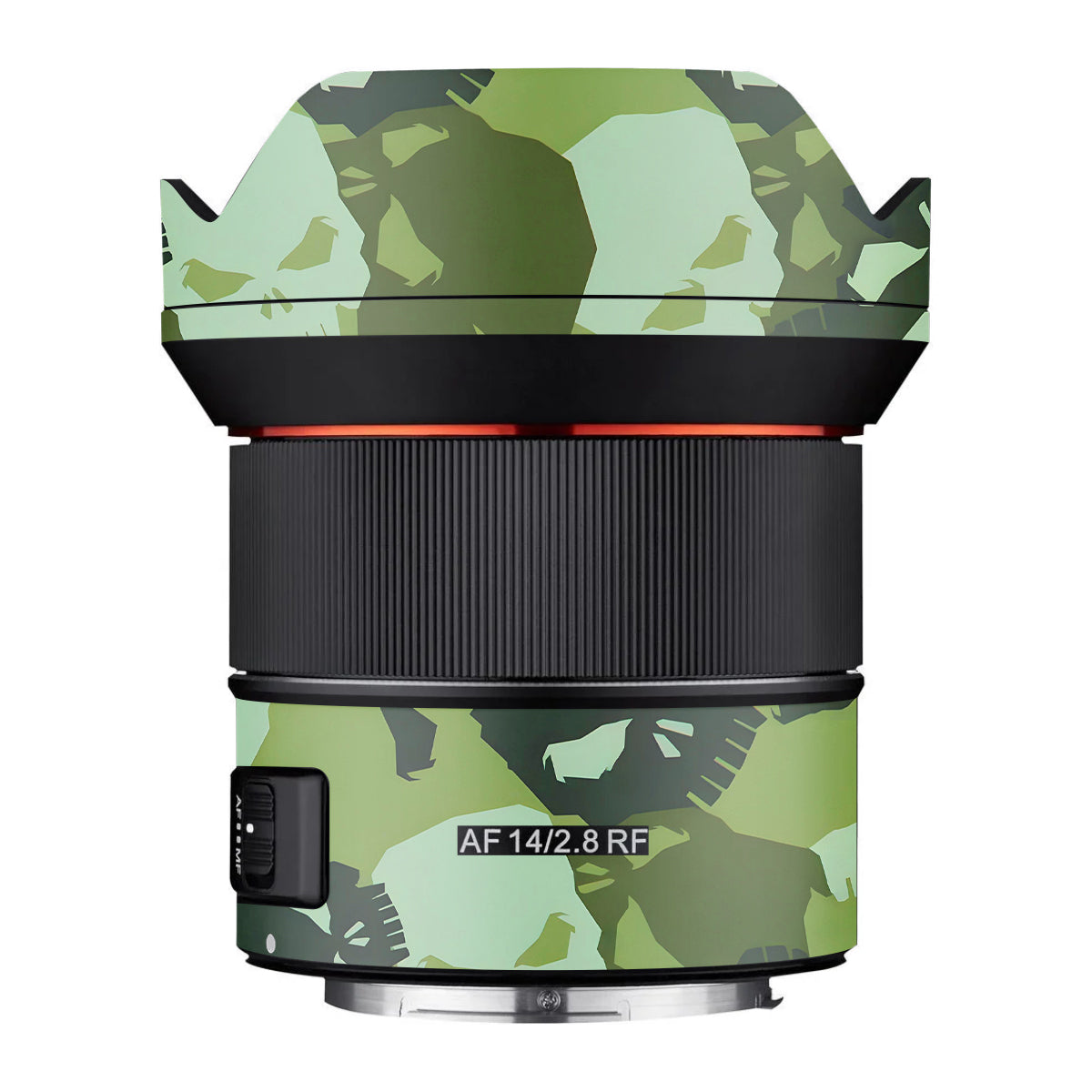 Tropic Camo Samyang AF 14mm F/2.8 RF Camera Lens Skin