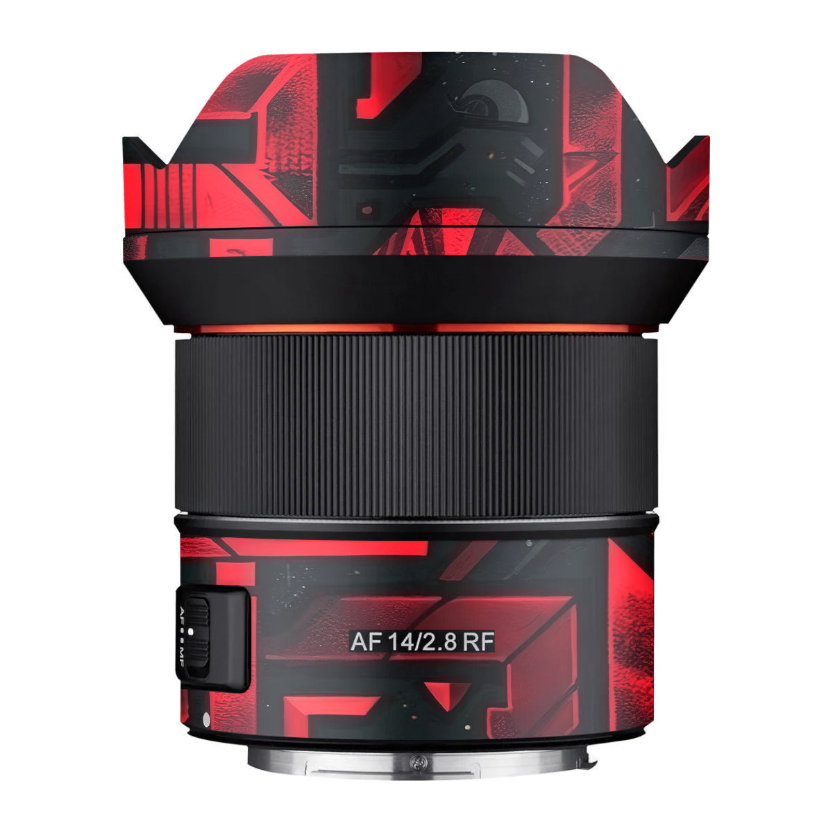 Cyber Maze Circuit Samyang AF 14mm F/2.8 RF Camera Lens Skin