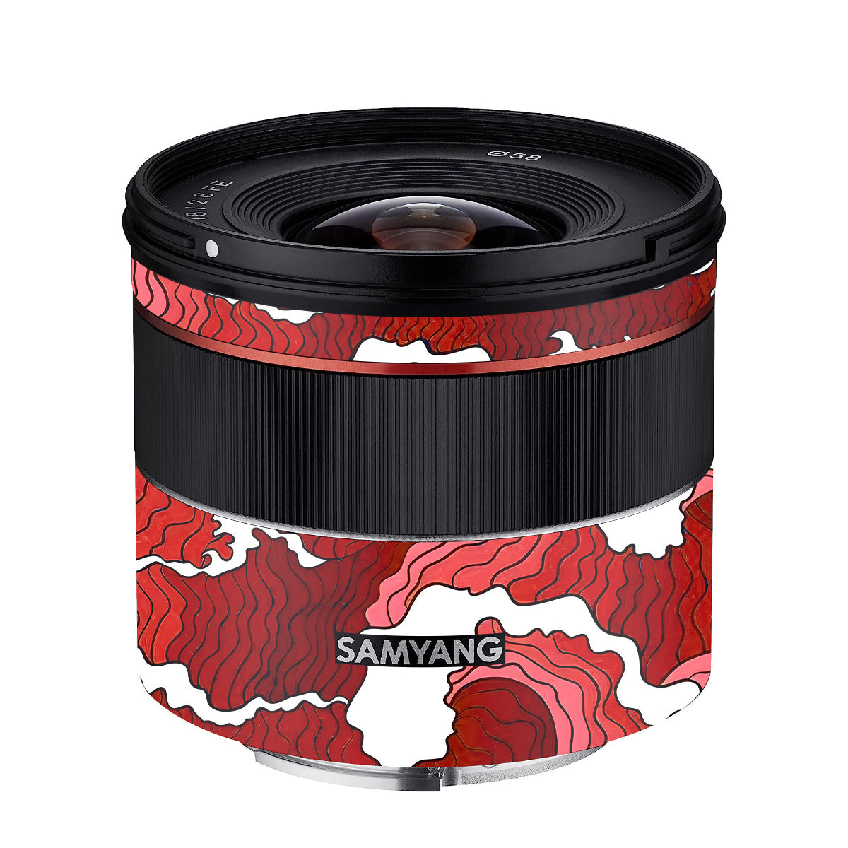 Cherry Waves Samyang FE 18mm F/2.8 Camera Lens Skin