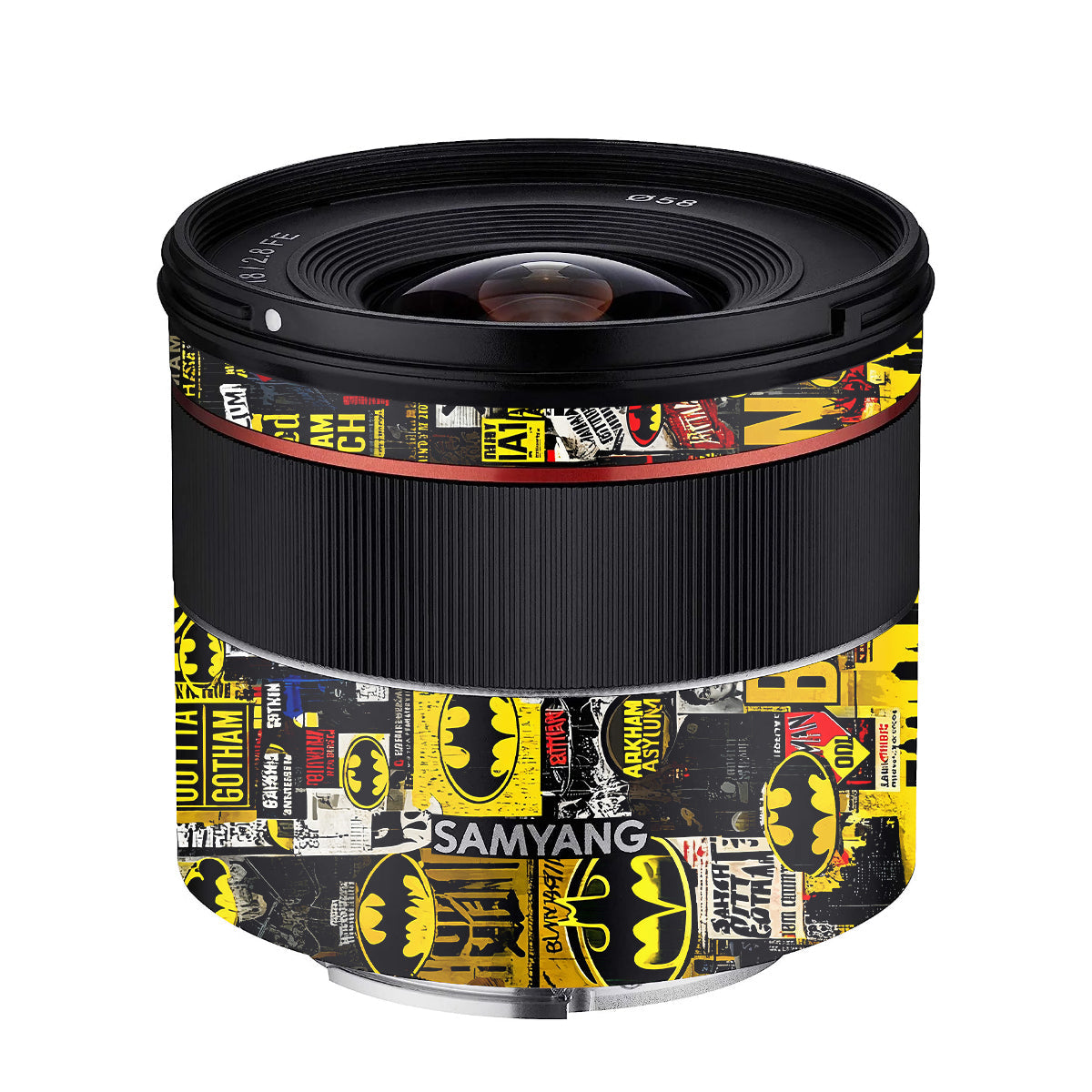 Batman Collage Samyang FE 18mm F/2.8 Camera Lens Skin