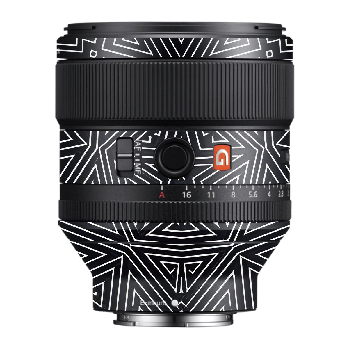 Geometric Pattern Samyang FE 85mm F/1.4 Camera Lens Skin